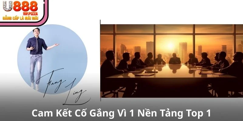 Trần Quang Linh cùng U888 cam kết sẽ mang tới cho khách hàng nhiều trải nghiệm tốt hơn